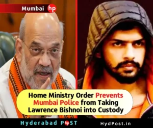 Read more about the article Home Ministry Order Prevents Mumbai Police from Taking Lawrence Bishnoi into Custody