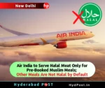 Air India to Serve Halal Meat Only for Pre-Booked Muslim Meals; Other Meals Are Not Halal by Default