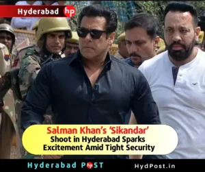 Read more about the article Salman Khan’s ‘Sikandar’ Shoot in Hyderabad Sparks Excitement Amid Tight Security