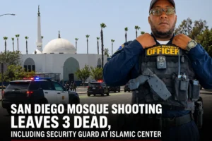 Read more about the article San Diego Mosque Shooting Leaves 3 Dead, Including Security Guard at Islamic Center