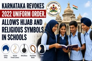 Read more about the article Karnataka Revokes 2022 Uniform Order, Allows Hijab and Religious Symbols in Schools