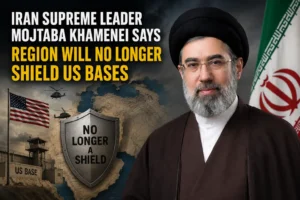 Read more about the article Iran Supreme Leader Mojtaba Khamenei Says Region Will No Longer Shield US Bases