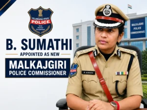 Read more about the article B. Sumathi Appointed as New Malkajgiri Police Commissioner